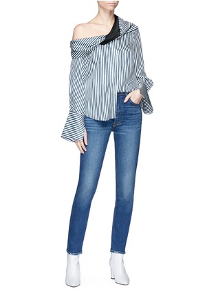 Figure View - Click To Enlarge - GRLFRND - 'Karolina' high rise skinny jeans