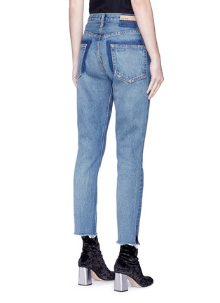 Back View - Click To Enlarge - GRLFRND - 'Karolina' high rise cropped skinny jeans