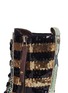 Detail View - Click To Enlarge - SAM EDELMAN - 'Daphne' sequin stripe panelled mid calf boots