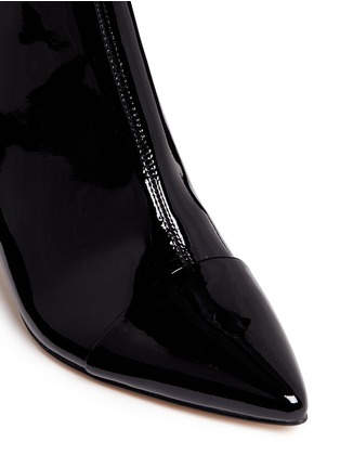 Detail View - Click To Enlarge - SAM EDELMAN - 'Kinzey' patent leather ankle boots