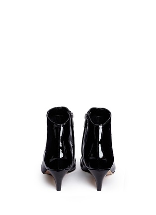 Back View - Click To Enlarge - SAM EDELMAN - 'Kinzey' patent leather ankle boots