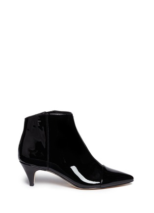 Main View - Click To Enlarge - SAM EDELMAN - 'Kinzey' patent leather ankle boots