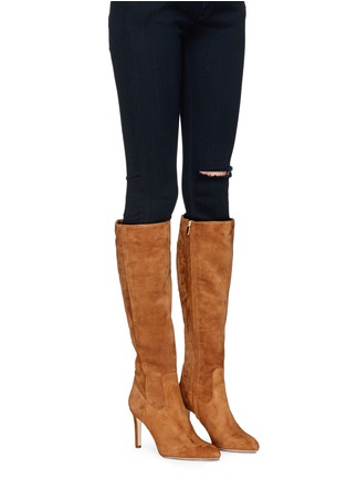 Figure View - Click To Enlarge - SAM EDELMAN - 'Olencia' suede knee high boots