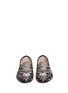 Front View - Click To Enlarge - SAM EDELMAN - 'Loraine' horsebit floral jacquard step-in loafers
