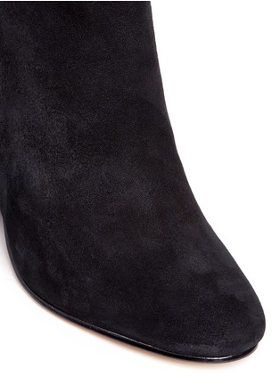 Detail View - Click To Enlarge - SAM EDELMAN - 'Tavi' floral embroidered suede ankle boots