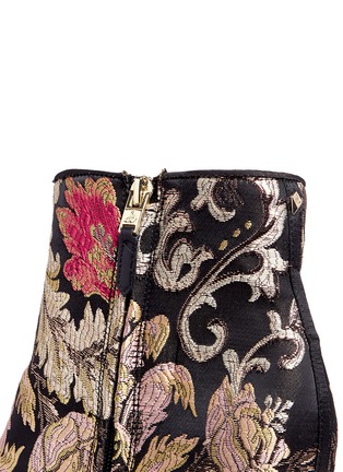 Detail View - Click To Enlarge - SAM EDELMAN - 'Taye' floral jacquard ankle boots