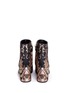 Back View - Click To Enlarge - SAM EDELMAN - 'Taye' floral jacquard ankle boots