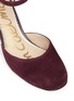 Detail View - Click To Enlarge - SAM EDELMAN - 'Clover' ankle strap suede pumps