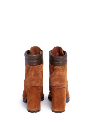 Back View - Click To Enlarge - SAM EDELMAN - 'Carolena' suede hiking booties