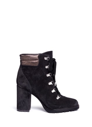 Main View - Click To Enlarge - SAM EDELMAN - 'Carolena' suede hiking booties