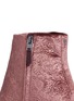 Detail View - Click To Enlarge - SAM EDELMAN - 'Taye' floral jacquard velvet ankle boots