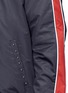 Detail View - Click To Enlarge - 10025 - Necktie collar stud bomber jacket