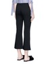 Back View - Click To Enlarge - ROSETTA GETTY - Cropped flared jersey pants
