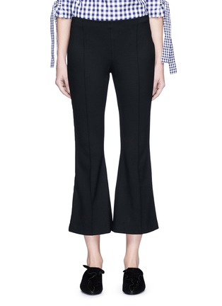 Main View - Click To Enlarge - ROSETTA GETTY - Cropped flared jersey pants