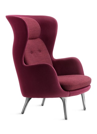 Main View - Click To Enlarge - MANKS - Ro easy chair – Burgundy