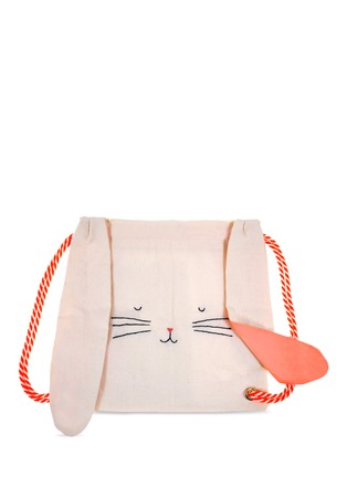 Main View - Click To Enlarge - MERI MERI - Bunny canvas backpack