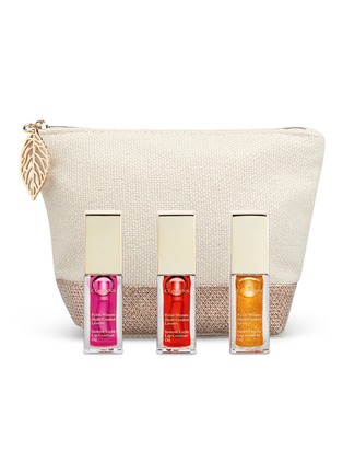 Main View - Click To Enlarge - CLARINS - Holiday Lip Oils Trio Set