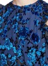 Detail View - Click To Enlarge - SELF-PORTRAIT - Floral burnout voile sleeveless dress