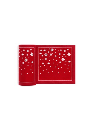 Main View - Click To Enlarge - MYDRAP - Cocktail napkin roll 50-piece set – Snowflake