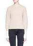 Main View - Click To Enlarge - HELMUT LANG - Extended cuff rib knit sweater