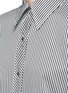 Detail View - Click To Enlarge - HELMUT LANG - Stripe Oxford sleeveless shirt