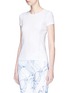 Front View - Click To Enlarge - CALVIN KLEIN PERFORMANCE - Mesh panel performance T-shirt