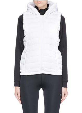 Main View - Click To Enlarge - CALVIN KLEIN PERFORMANCE - 'Hexagon' down puffer vest