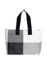 Main View - Click To Enlarge - TRUSS - Large plaid PVC tote