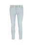 Main View - Click To Enlarge - TOPMAN - Distressed skinny fit jeans