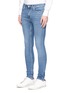 Front View - Click To Enlarge - TOPMAN - 'Spray On Skinny' low rise jeans