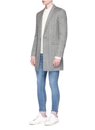Figure View - Click To Enlarge - TOPMAN - 'Spray On Skinny' low rise jeans