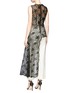 Figure View - Click To Enlarge - ALEXANDER MCQUEEN - Swallow guipure lace asymmetric top