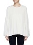 Main View - Click To Enlarge - ELIZABETH AND JAMES - 'Grove' bishop sleeve plissé pleated blouse