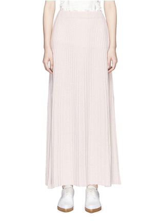 Main View - Click To Enlarge - ELIZABETH AND JAMES - 'Joelle' pleated knit maxi skirt