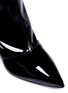 Detail View - Click To Enlarge - CLERGERIE - 'Karli' ribbon tie patent leather ankle boots