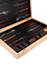 Detail View - Click To Enlarge - ALEXANDRA LLEWELLYN - Cigar masur birch backgammon set