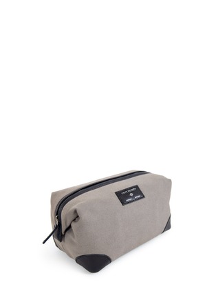Main View - Click To Enlarge - MEN'S SOCIETY - Leather Washbag
