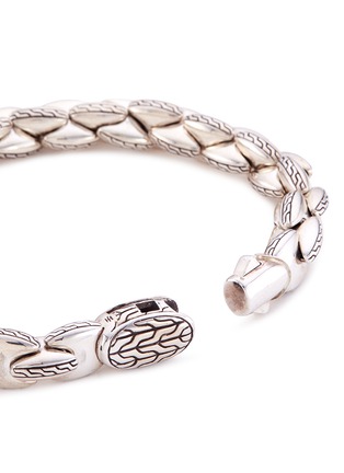 Detail View - Click To Enlarge - JOHN HARDY - Engraved silver chain bracelet