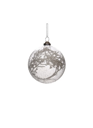 Main View - Click To Enlarge - SHISHI - Branch small iced glass Christmas ornament