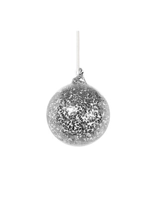 Main View - Click To Enlarge - SHISHI - Leaf small glass Christmas ornament