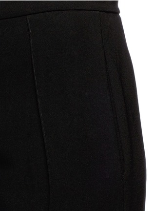 Detail View - Click To Enlarge - MS MIN - Wrap effect wide leg suiting pants