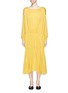 Main View - Click To Enlarge - MS MIN - Batwing sleeve silk crepe dress