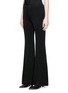 Front View - Click To Enlarge - MS MIN - High waist satin flared pants