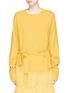 Main View - Click To Enlarge - MS MIN - Belted cashmere sweater