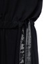 Detail View - Click To Enlarge - MS MIN - Belted crepe dress