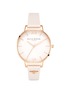 Main View - Click To Enlarge - OLIVIA BURTON  - 3D Bee embellished strap 38mm watch