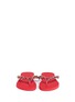 Front View - Click To Enlarge - UZURII - 'Marilyn' crystal thong sandals