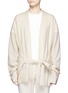 Main View - Click To Enlarge - MS MIN - Belted cashmere cardigan