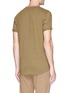 Back View - Click To Enlarge - SCOTCH & SODA - Brushed jersey T-shirt