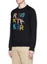 Front View - Click To Enlarge - SCOTCH & SODA - 'Risktaker' embroidered sweatshirt